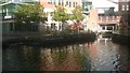 SJ8397 : Rochdale Canal, Manchester: entrance to the Bridgewater Hall arm by Christopher Hilton