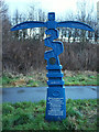 SE3157 : Millennium Milepost, Bilton by Derek Harper