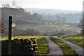 SK2262 : The Limestone Way Footpath, near Birchover, Derbyshire by Andrew Tryon