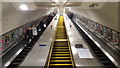 TQ2779 : Escalator at Knightsbridge Underground Station by Christine Matthews