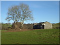 ST5614 : Derelict building from a footpath near Yeovil Junction by Chris Allen