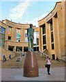 NS5965 : Donald Dewar statue by Gerald England