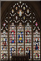 SK9153 : East window, St Helen's church, Brant Broughton by Julian P Guffogg