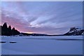 NC8409 : Loch Brora Frozen Over, 2018 by Andrew Tryon