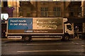 NS5965 : A Greggs night time delivery truck replenishing a store in Glasgow by Garry Cornes