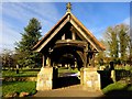 SU1069 : The lych gate to St James' Church by Steve Daniels