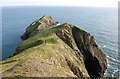 SM8222 : Dinas Fach from the coast path by Simon Mortimer