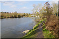 SO8170 : The Severn Way near Lower Heath by Bill Boaden