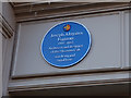 SE5951 : Blue plaque (Hansom), Micklegate by Stephen Craven