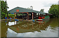 SK2801 : Boatyard at Grendon Dock, Warwickshire by Roger  D Kidd