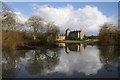 SP2852 : Walton Hall reflected in the lake by Philip Halling