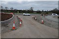 SO8540 : Roadworks on the A4104 at Upton-upon-Severn by Philip Halling