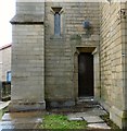 SJ9497 : Old Chapel Vestry door by Gerald England