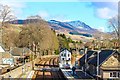 NN8765 : Blair Atholl Railway Station by Adam Forsyth