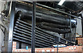 SU4924 : Twyford Pumping Station - exposed boiler by Chris Allen