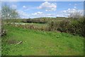 SP0828 : Farmland near Temple Guiting by Philip Halling