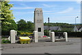 ST1797 : West side of Blackwood War Memorial by Jaggery