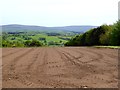 NY5341 : Bare field on the Lazonby estate by Oliver Dixon