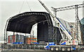 J3575 : BBC stage, Titanic Quarter, Belfast - May 2018(2) by Albert Bridge