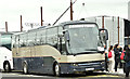 J3575 : Coach Connections coach, Titanic Quarter, Belfast (May 2018) by Albert Bridge