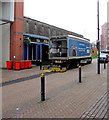 ST3088 : Wetherspoon lorry, Cambrian Road, Newport by Jaggery