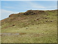 NM4430 : The descent from Beinn na Srèine by Andy Waddington