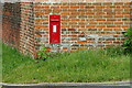 TM3976 : Bulls Corner Victorian Postbox by Geographer