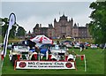 NT5347 : MG cars on show at Thirlstane Castle by Jim Barton