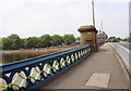 SK5838 : SW parapet of Trent Bridge viewed from the SE end by Roger Templeman