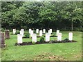 NT7749 : Commonwealth War Graves at Fogo Kirk by Jonathan Hutchins