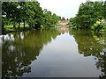 SO7935 : Reflections in the Westminster Pool by Philip Halling