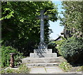 NJ7838 : Restored mercat cross, Woodhead by Bill Harrison