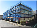 ST3187 : Victoria Place renovation in progress, Newport by Jaggery