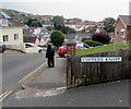 SY3492 : Unique street name sign, Coppers Knapp, Lyme Regis by Jaggery