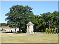 NZ1726 : War memorial on West Auckland village green by Oliver Dixon