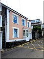 SN3860 : Pink house, High Street, New Quay by Jaggery