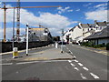 SX4753 : Triangle near a West Hoe Road building site, Plymouth by Jaggery