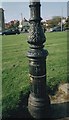 TM1714 : Lamp-post base on Marine Parade West by Duncan Graham