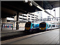 SJ8499 : Passing Transpennine Express trains at Victoria by Stephen Craven