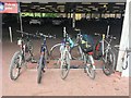 SK4933 : Bike rack at Long Eaton Tesco by David Lally