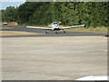 TL8427 : Taxiing aircraft at Earls Colne Airfield by Geographer