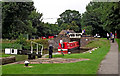 SP5968 : Watford top Lock in Northamptonshire by Roger  D Kidd