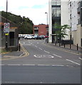 SP2871 : Road to Abbey End Car Park, Kenilworth by Jaggery