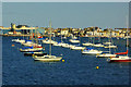 SX9372 : Small Boats in the Teign Estuary by David Dixon