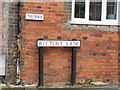 TM1134 : Rectory Lane sign by Geographer