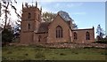 SO6130 : St Andrew & St Mary's Church  How Caple, Herefordshire by Martin Richard Phelan