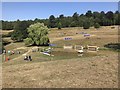 ST8899 : Water jumps at Gatcombe Park horse trials by Jonathan Hutchins