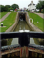 SP6989 : Lock No 10 at Foxton in Leicestershire by Roger  D Kidd