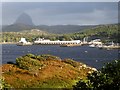 NC0822 : View across Loch Inver from Baddidarach by Oliver Dixon