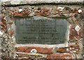 NS5285 : Memorial in memory of Gilbert J Innes Esq and Sir George Wilson KBE by Richard Sutcliffe